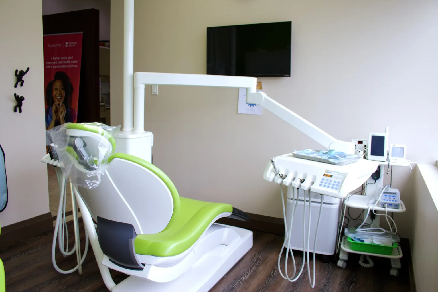 Dental equipment at Fletcher Dental Centre